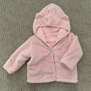 Nordstrom Baby Pink furry jacket
